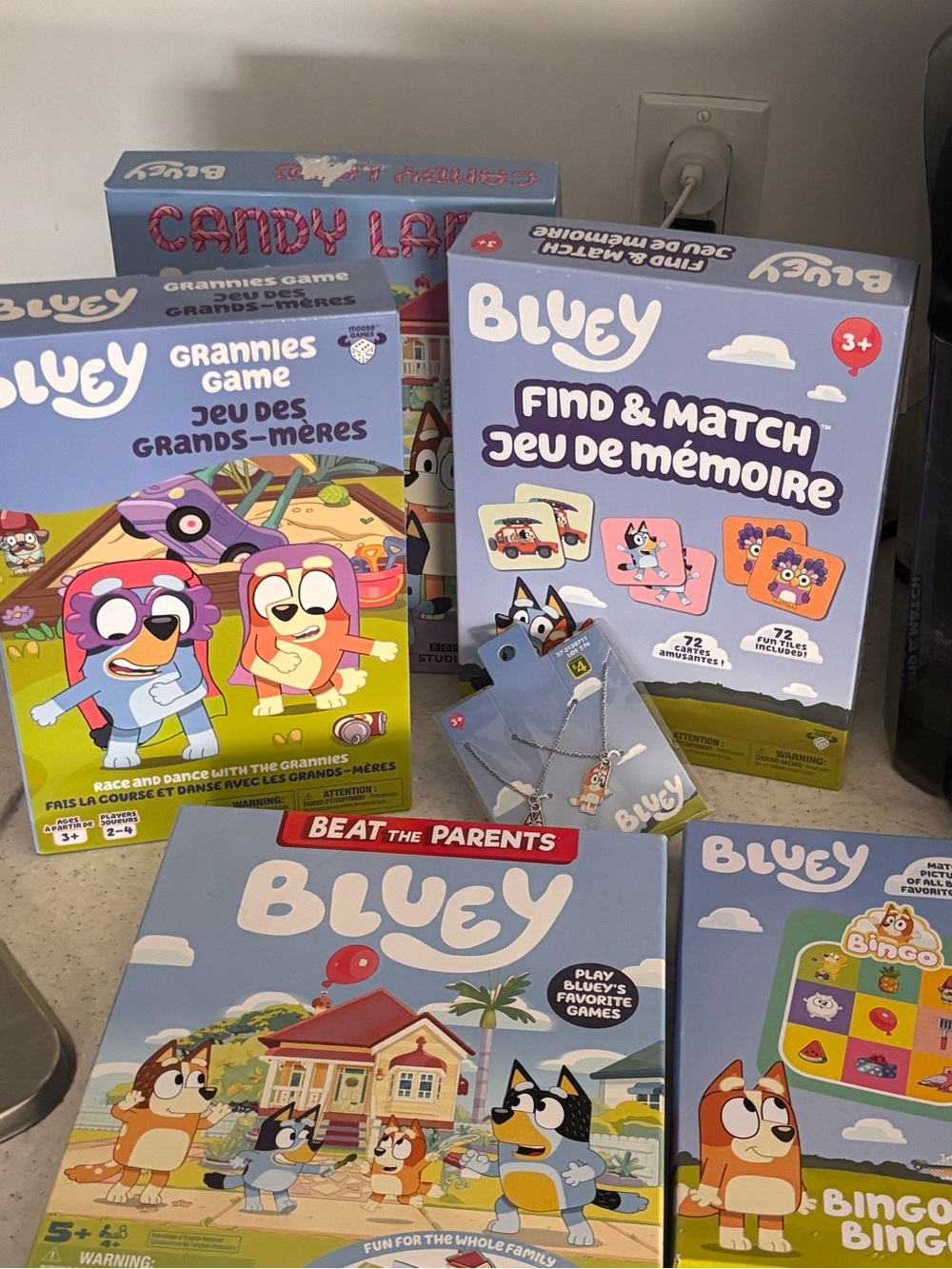 Bluey Poseable Play Figure in Light Blue by Bluey